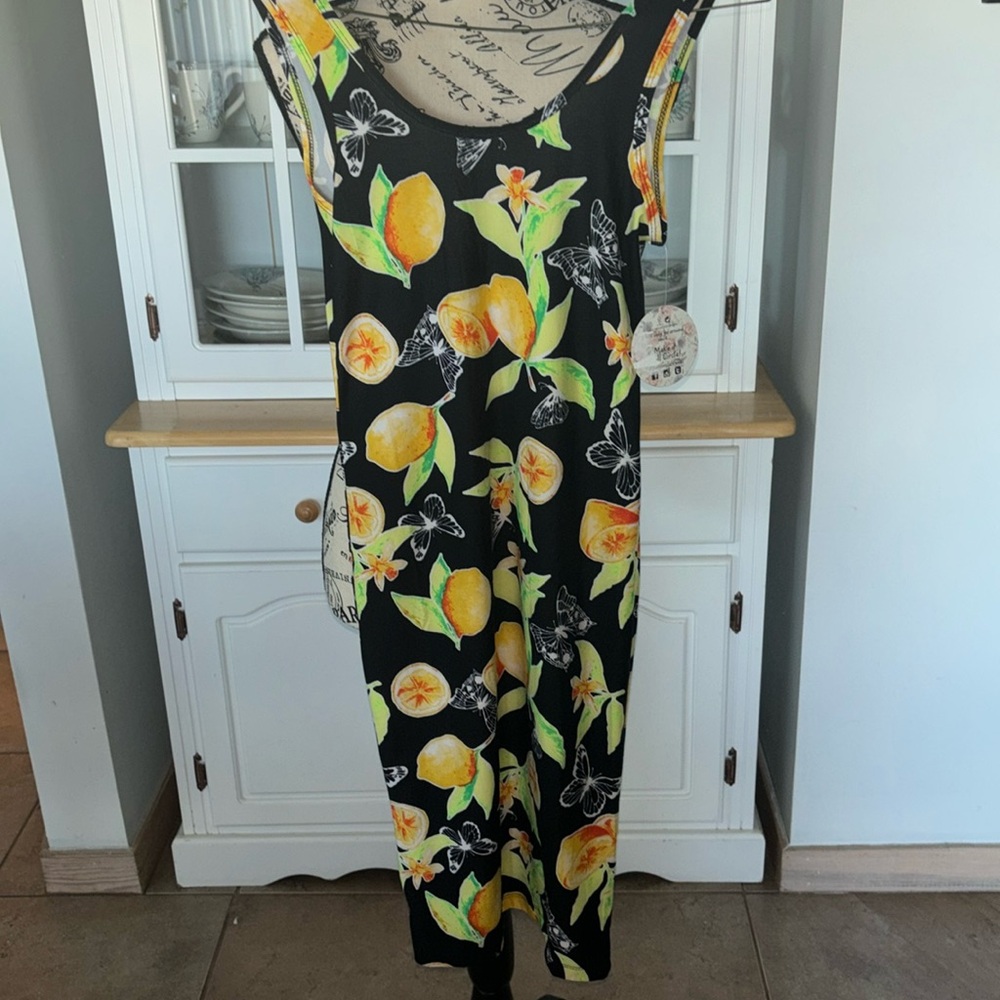 GORGEOUS LEMON 🍋 & BUTTERFLY 🦋 DRESS
